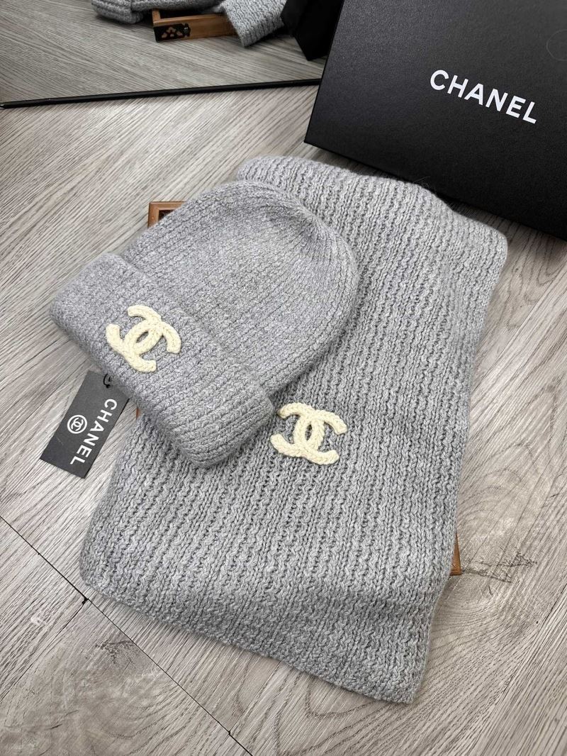 Chanel Caps Scarfs